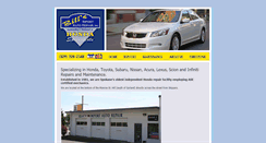 Desktop Screenshot of billsimportauto.com